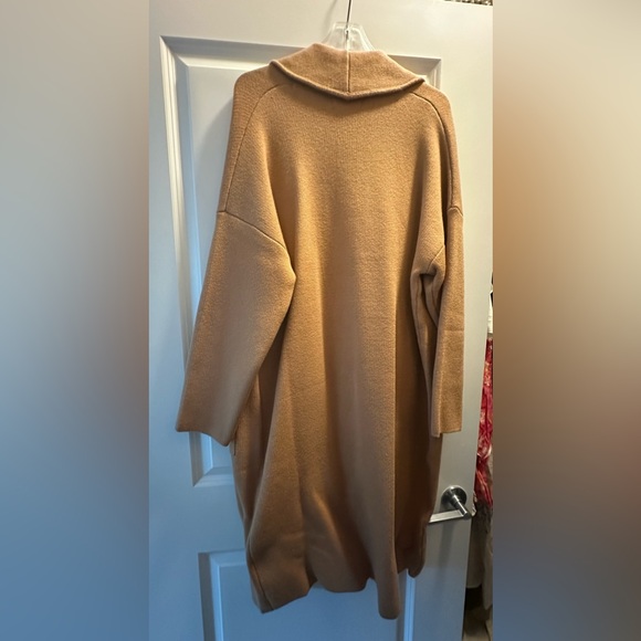 Mango Oversized Coat Cardigan with Pockets - Picture 4 of 7